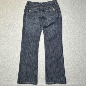 DKNY Jeans So-Low-Lita‎ Jeans Womens 8 32x31 Bootcut Stretch Dark Wash Denim